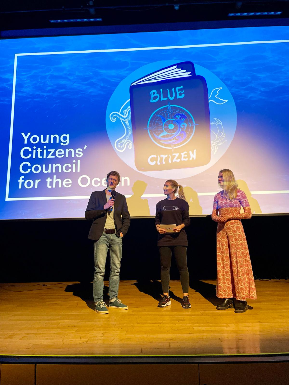 Blue Citizen speaker at the Ocean Film Tour